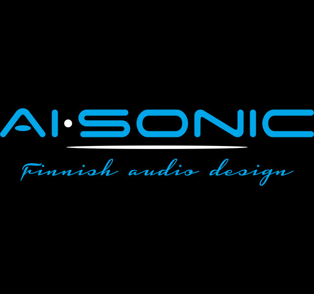 AI-SONIC STICKER blue 550x135mm