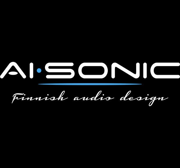 AI-SONIC STICKER white 180x44mm