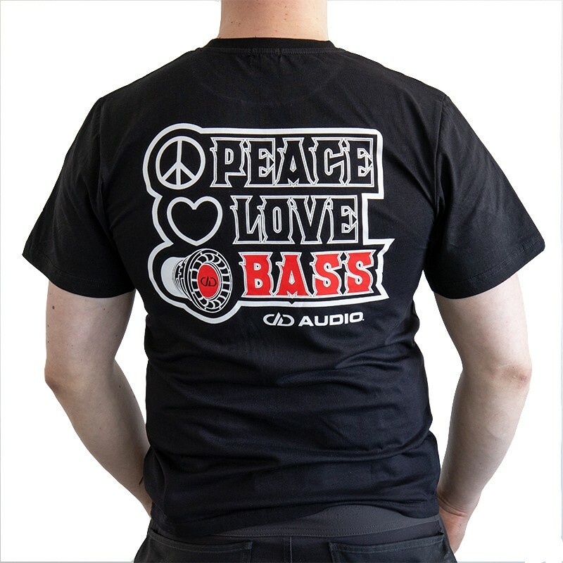 DD T-shirt M love,peacebass