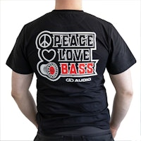 DD T-shirt S love,peacebass