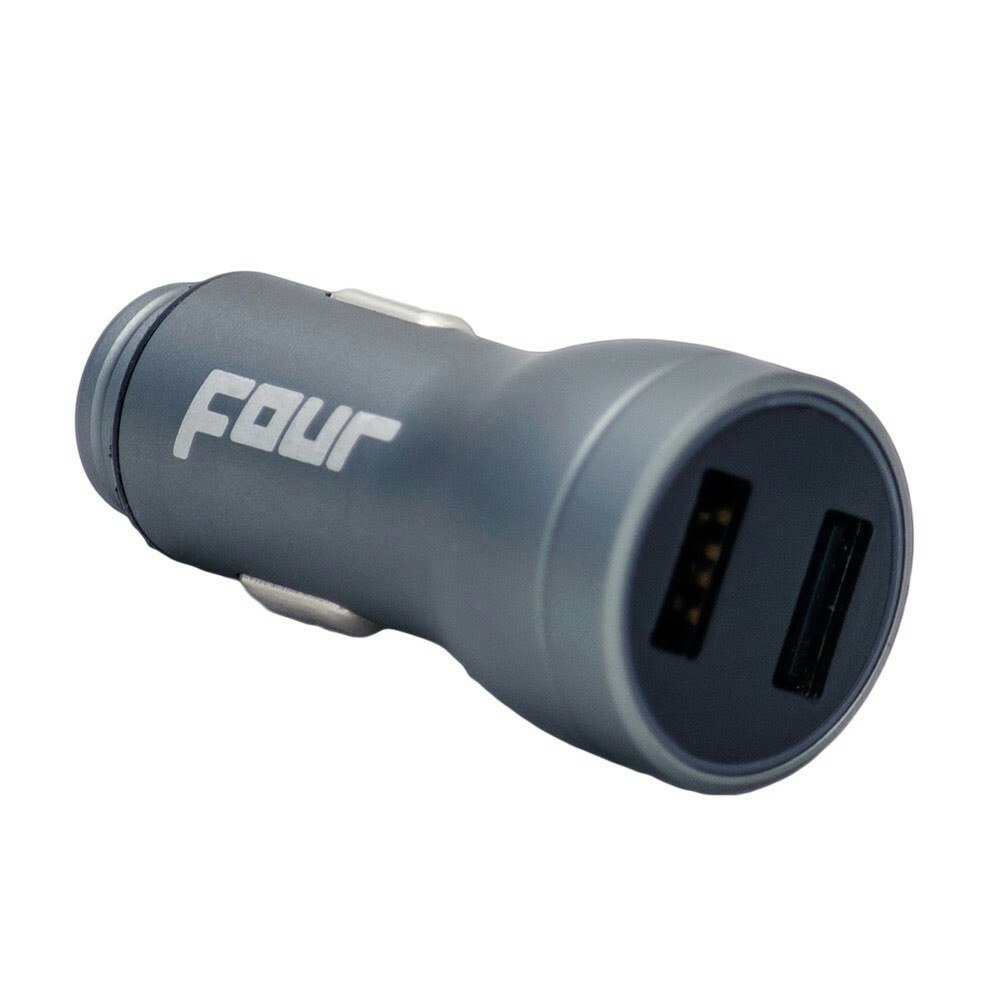 FOUR Mobile 4-USB-VD2 car charger with voltage display