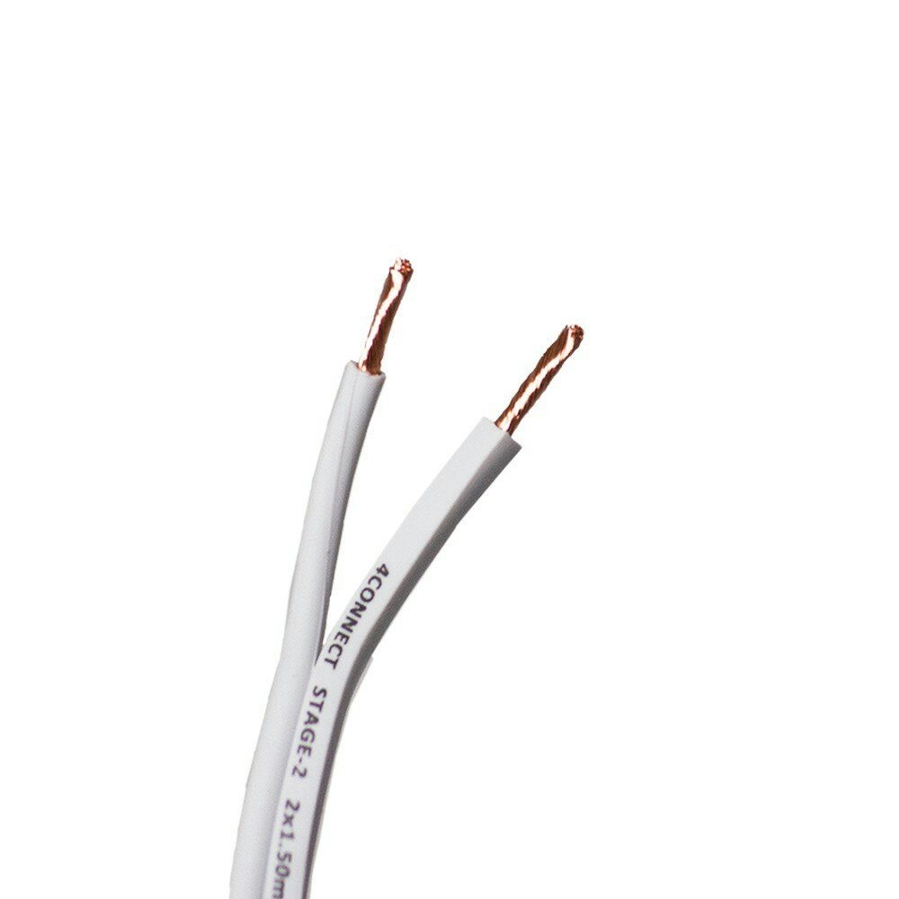 FOUR Connect 4-800267 OFC-cable white 2x1.5mm2, 200m