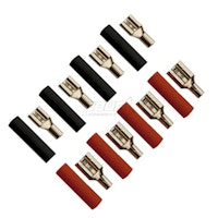 FOUR Connect 4-690755 flat connector 2.5mm2 - 2x4.8mm/2x6.3mm red + 2x4.8mm/2x6.3mm black