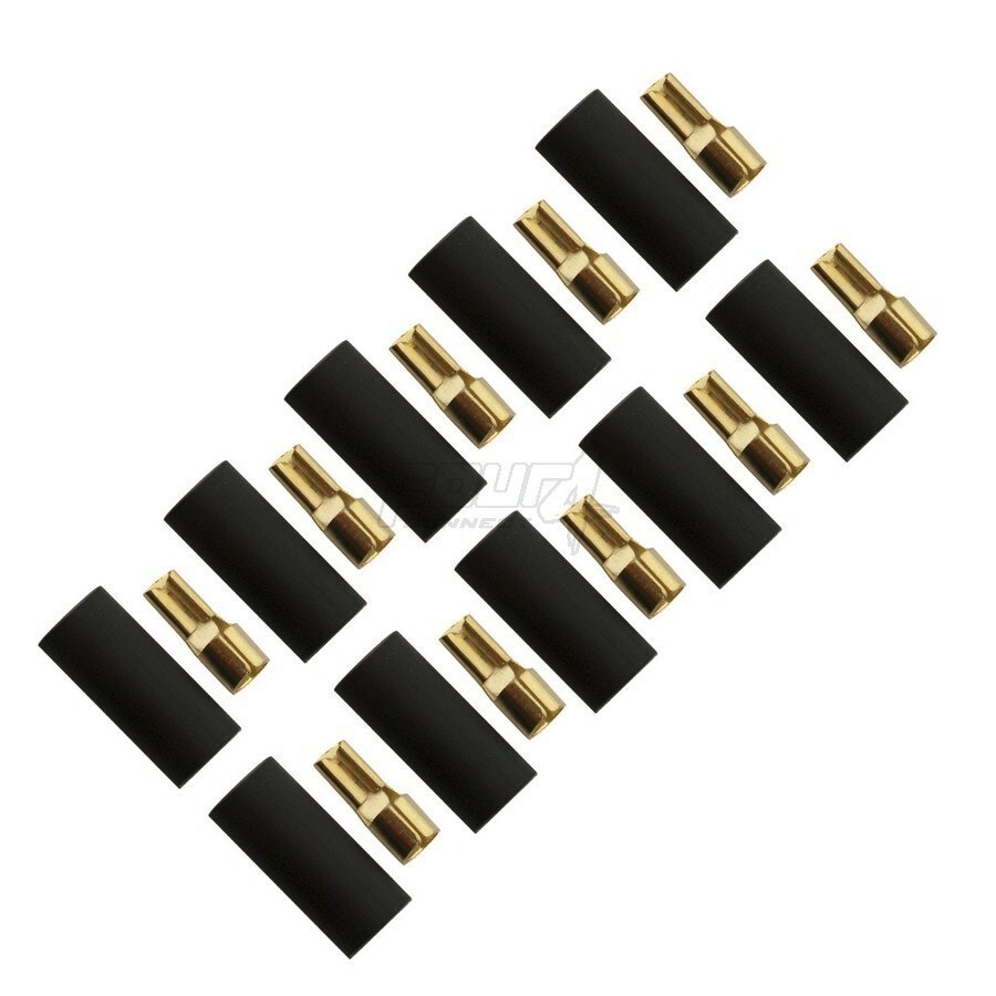 FOUR Connect 4-690733 flat connector 6.0mm², width 2.8mm, black, 10pcs