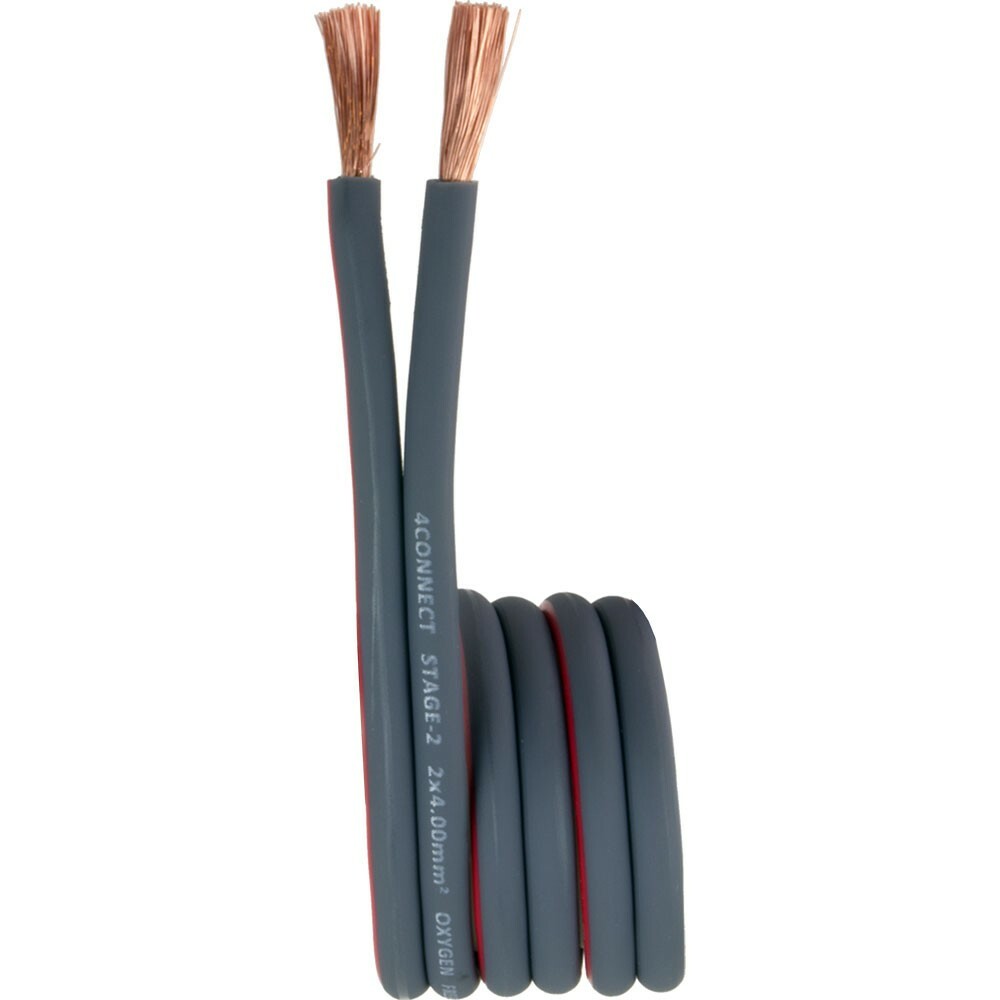 FOUR Connect 4-800242 STAGE2 OFC speaker cable 2x4.0mm2, 100m