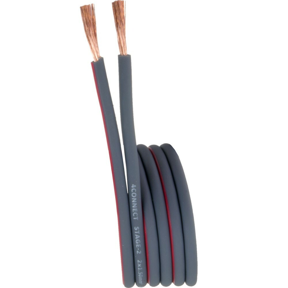 FOUR Connect 4-800240 STAGE2 OFC speaker cable 2x1.5mm2, 200m