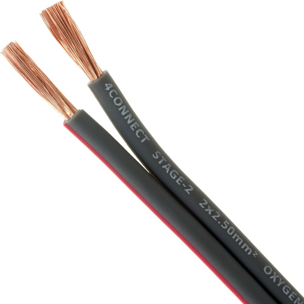 FOUR Connect 4-800241 STAGE2 OFC speaker cable 2x2.5mm2, 200m