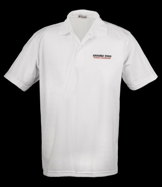 Ground Zero black polo shirt with GZ logo S