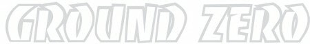 Ground Zero sticker outline 340 x 50 mm