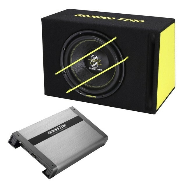 Ground Zero 400 SPL BassKit Titanium