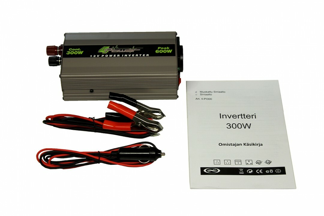 4POWER inverter 300Wrms/600Wmax