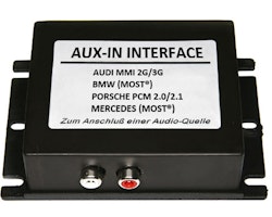 AUX IN (Audi MMi3 High/basic,BMW, Mercedes, Porsche)