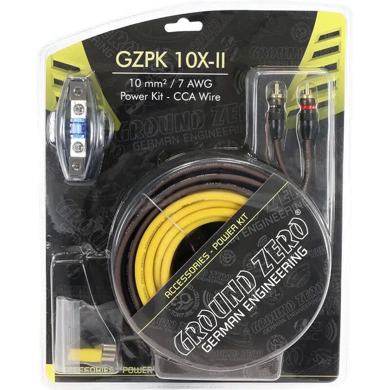 Ground Zero Cable kit 10mm2