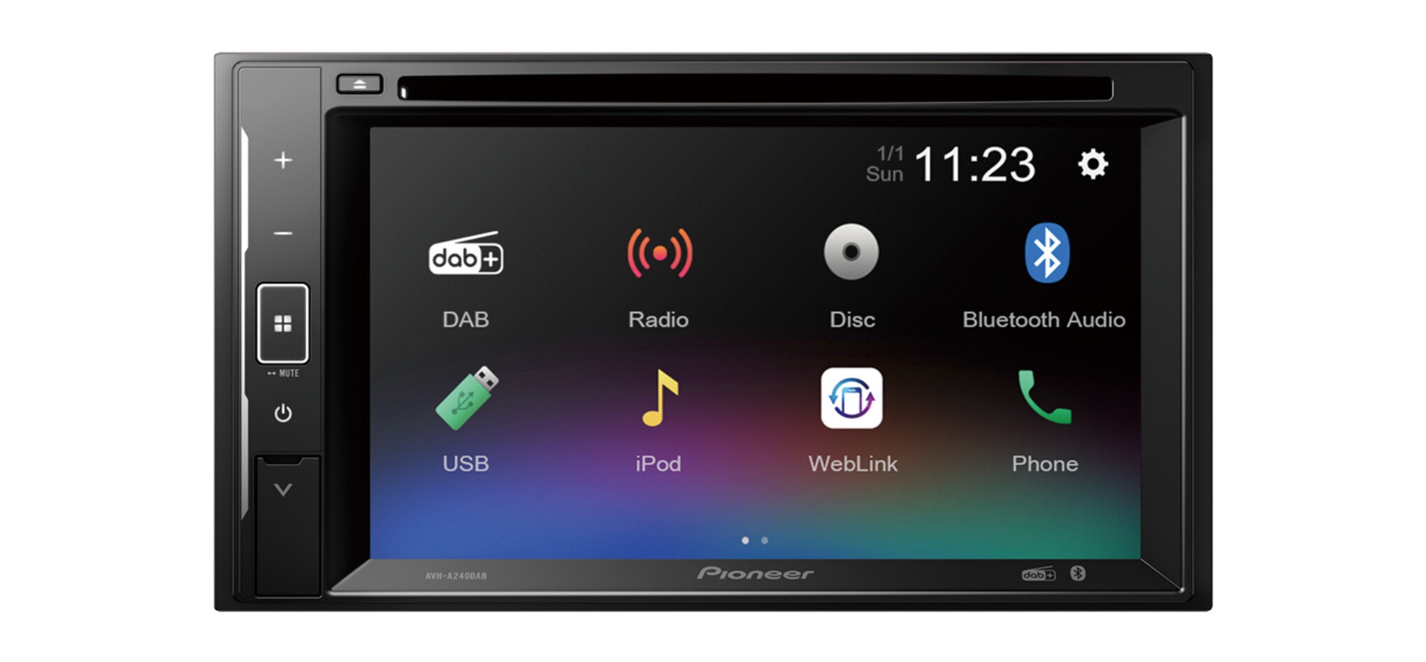 Pioneer AVH-A240BT