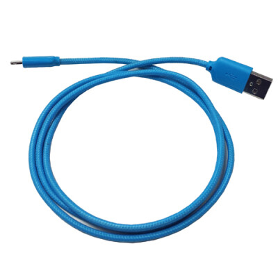 USB till Lightning kabel blå