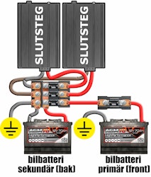 dBVox 2 amps batteri 70 kit2