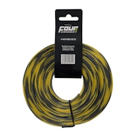 FOUR Connect 4-NS10BLYE12 nylonsock Black/Yellow 12/25mm 10m