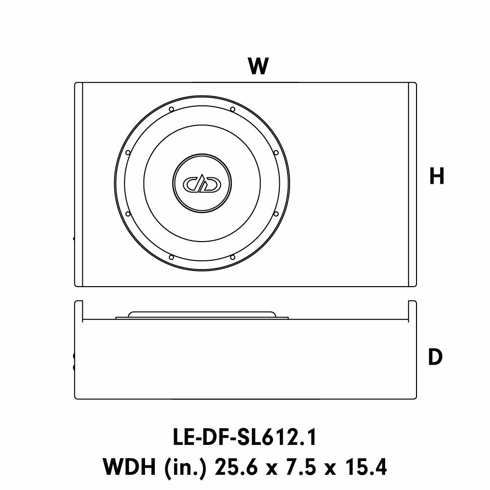 DD Audio LE-DF-SL612