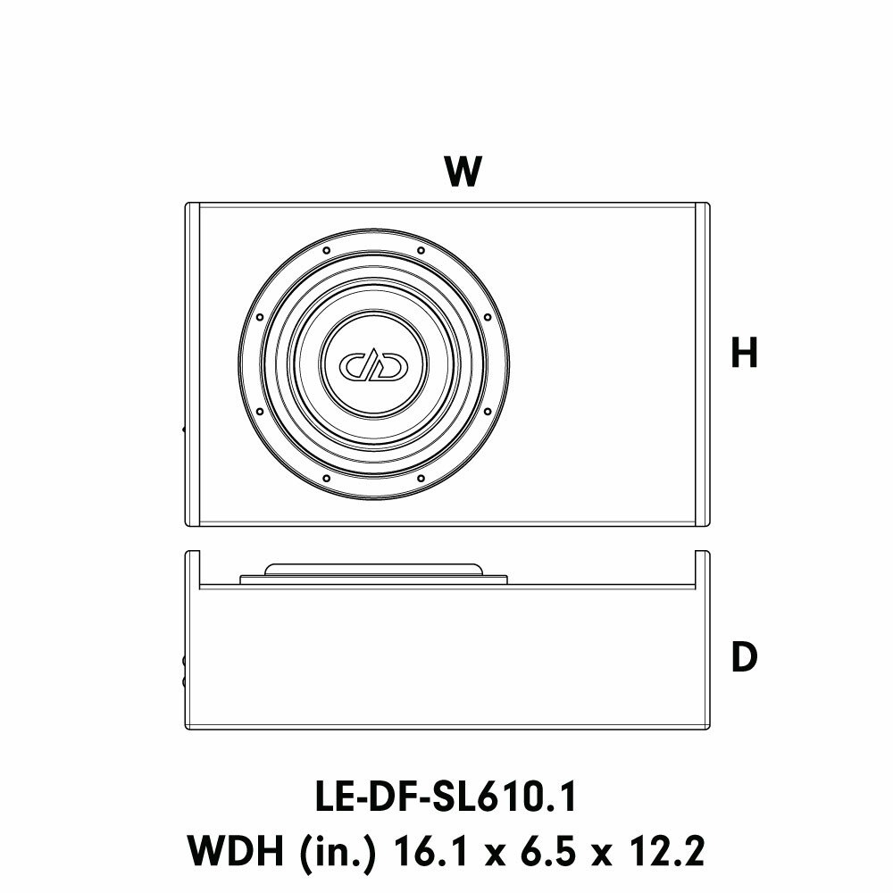 DD Audio LE-DF-SL610