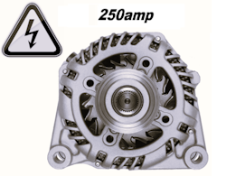 Generator 250amp - ställbar volt