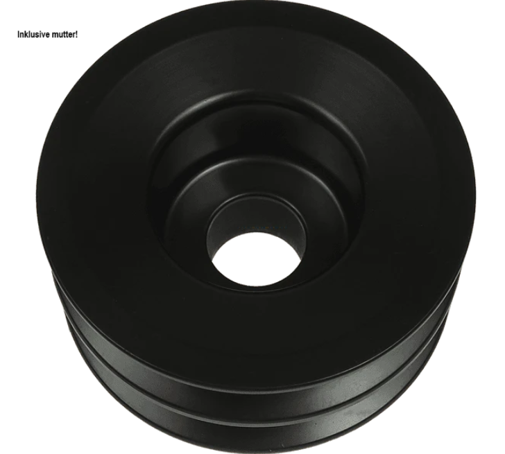 17mm dubbelhjul inkl mutter m17 1,5mm