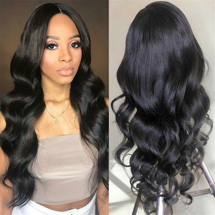 Human Hair Body Wave Wig 4x4 lace front