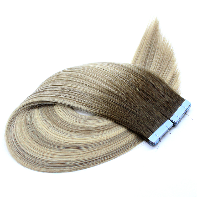 Tape in humanhair extention