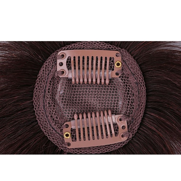 Frontal clip in human hair