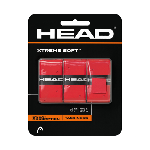 Head Xtreme Soft Red 3pack