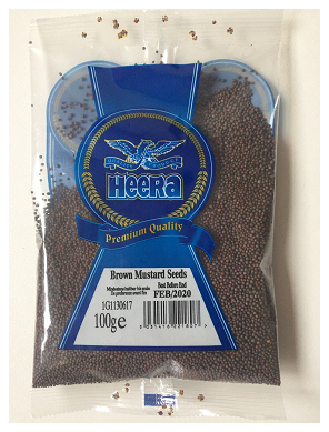 Heera Brown Mustard Seeds  100gms