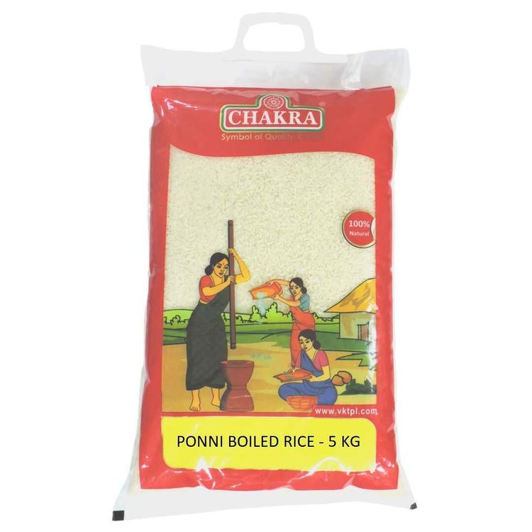 Chakra Ponni Boiled Rice 5kg