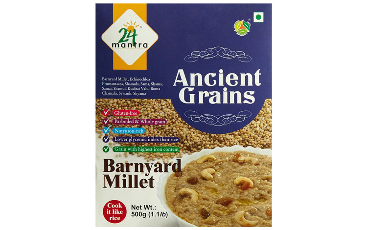 24 organic Ancient Grains Barnyard Millet 500gms