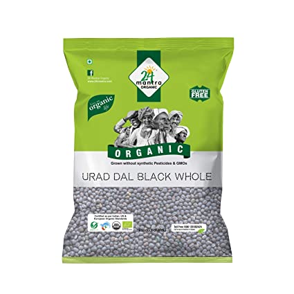 24 Organic Urad Black Whole 1Kg