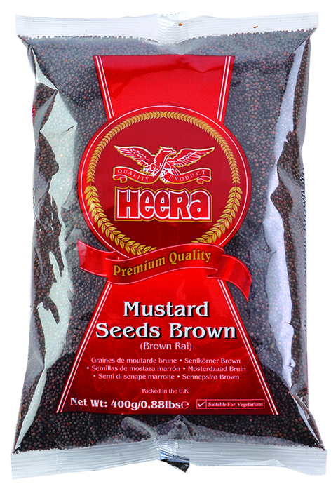 Heera Brown Mustard Seeds  400gms