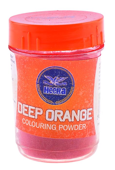 Heera Deep Orange Food Color 25gms