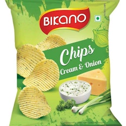 Bikano Chips Cream & Onion 60g