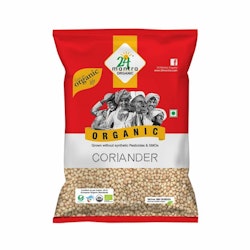 24 Organic Coriander Seeds 100gms
