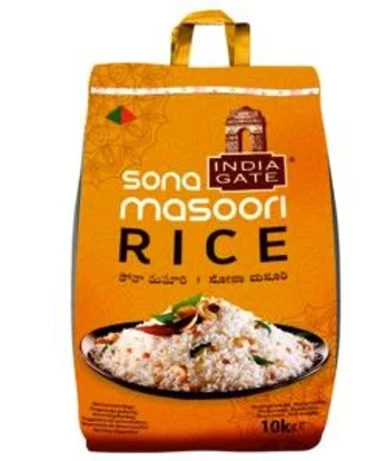 India Gate Sona Masoori Rice 10kg