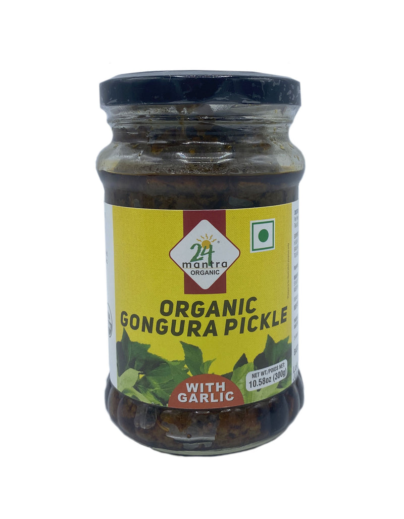 24 Mantra Organic Gongura Pickle 300gms