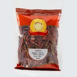 Annam Red Chilli Whole (Long) 250gms