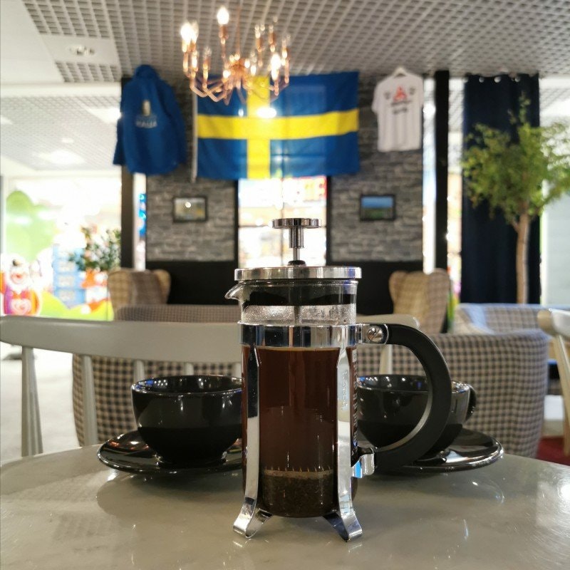 Att göra en kopp kaffe - Hur gör man presskaffe?