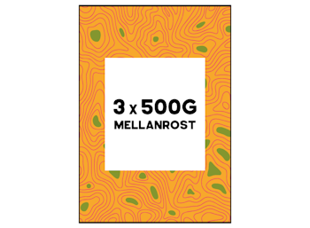3 x 500g - Mellanrost Box