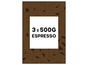 3 x 500g - Espresso Box