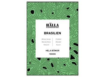 1000g - Single Origin - Brasilien - Mellanrost