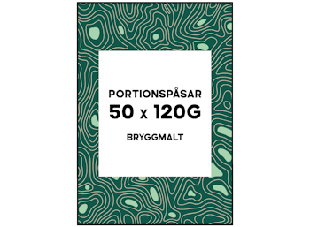 Portionspåsar - Standard - 50 x 120g - Bryggmalt