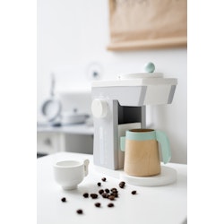Kaffemaskin vit/grå