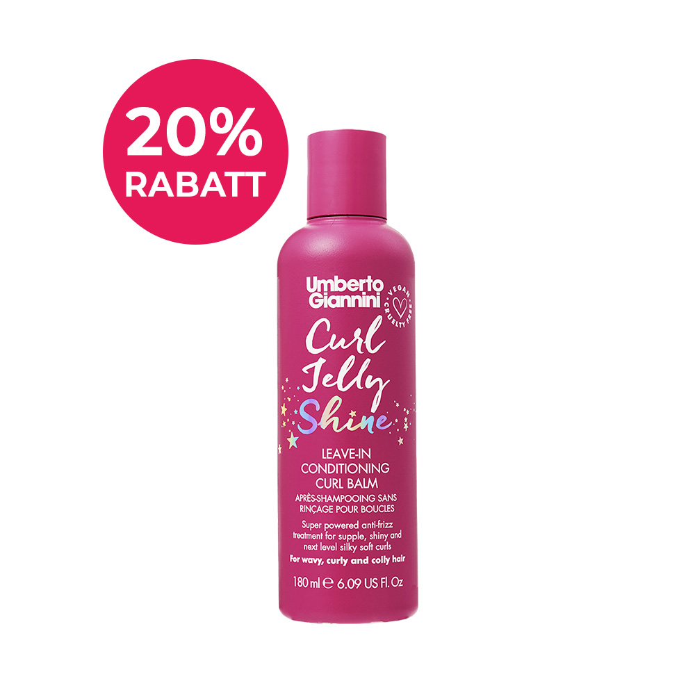UMBERTO GIANNINI Curl Jelly Shine Leave-In Conditioner Curl Balm 180ml
