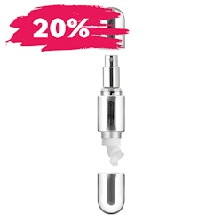 Flo Refillable Fragrance Atomizer Silver