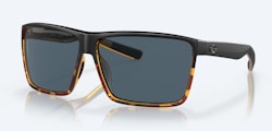 Costa Del Mar - Rincon - 181 Matte Black/Shiny Tortoise - Gray - 580P - XL