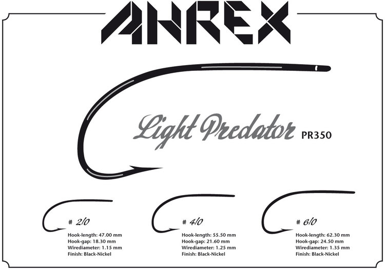 Ahrex PR350 - Light Predator Barbed